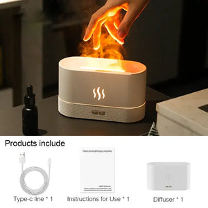 LED Light / Flame Effect USB Powered / Battery Operated