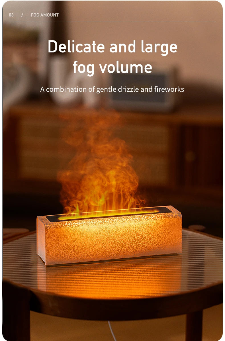 Best flame mist diffuser  Ultrasonic flame diffuser