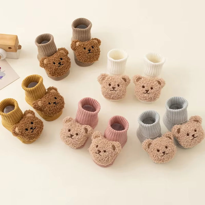 Cute Bear Baby Socks