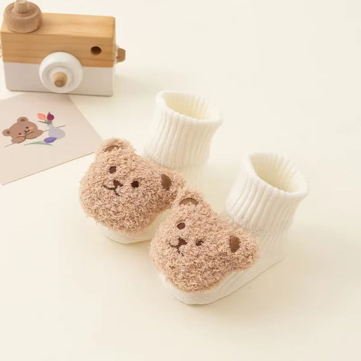 Cute Bear Baby Socks