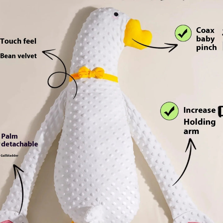 Baby calming pillow for bedtime
White goose plush pillow for babies
Baby pillow for restful sleep
