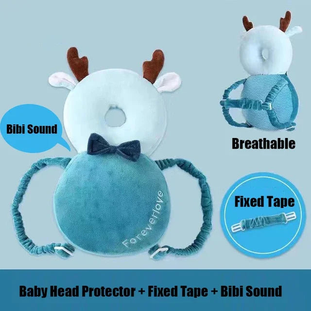Baby head protector for infant safety