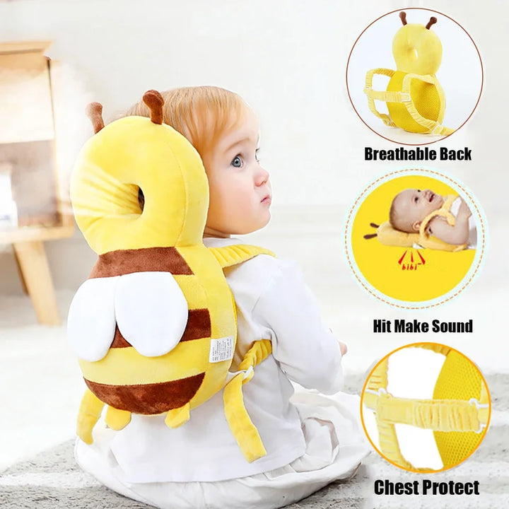 Baby head protector for infant safety