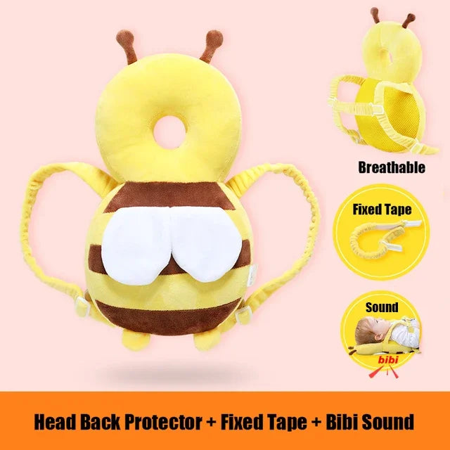 Baby head protector for infant safety