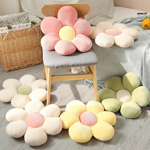 Flower Shaped Pillow cushion for colorful home decor