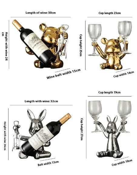 Modern Living Room Wine Rack for wine display