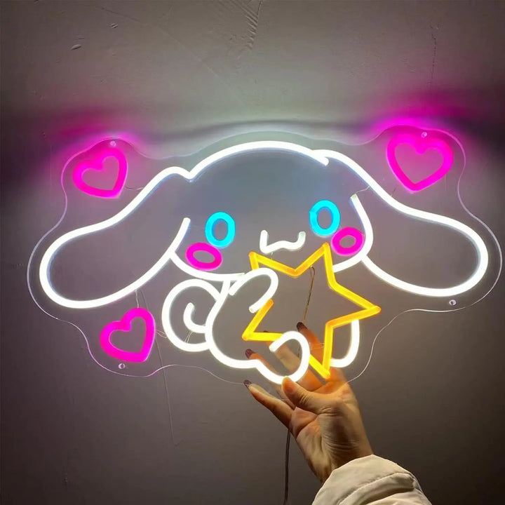 Lavender shop Cute Dog LED Neon Sign Gift Set
Colorful dog-themed neon decor
Dog lover neon light gift set
Rechargeable LED dog sign