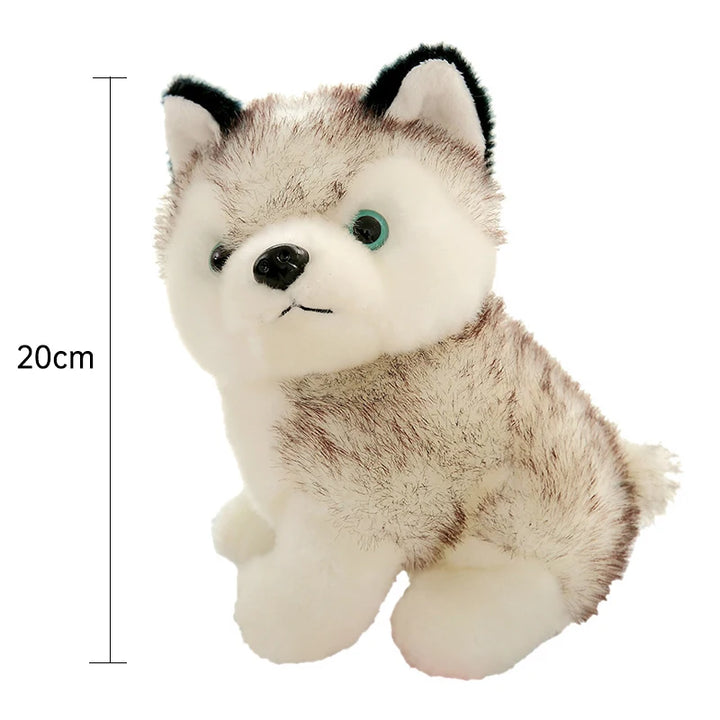 Cute Husky Dog Plush Toy for cuddling and gifting
Mini husky plush toy
