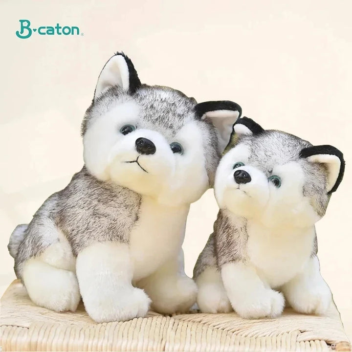 Cute Husky Dog Plush Toy for cuddling and gifting