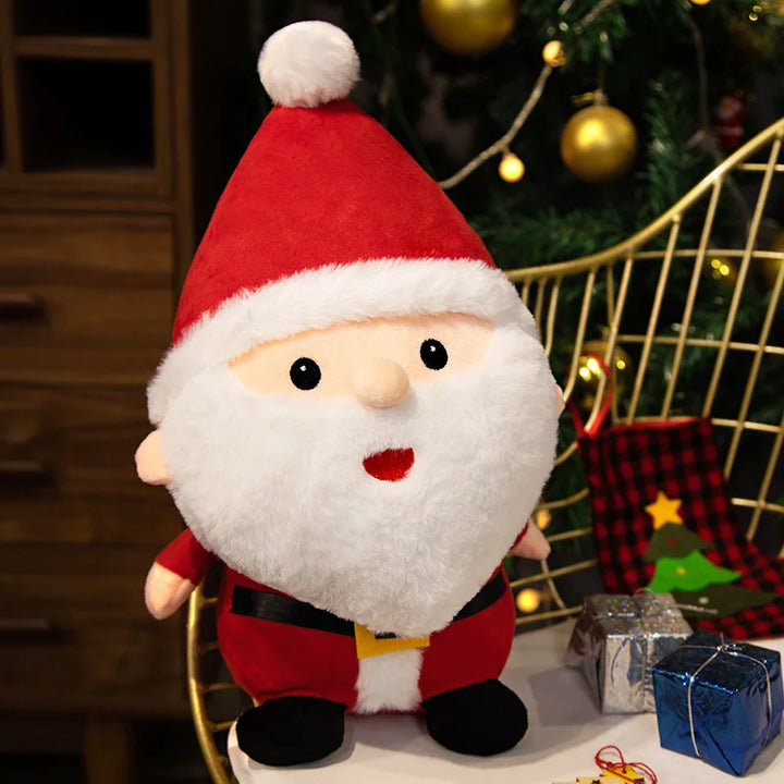 Cute Santa Claus Plush Toy and Snowman Plush Toy for kids
