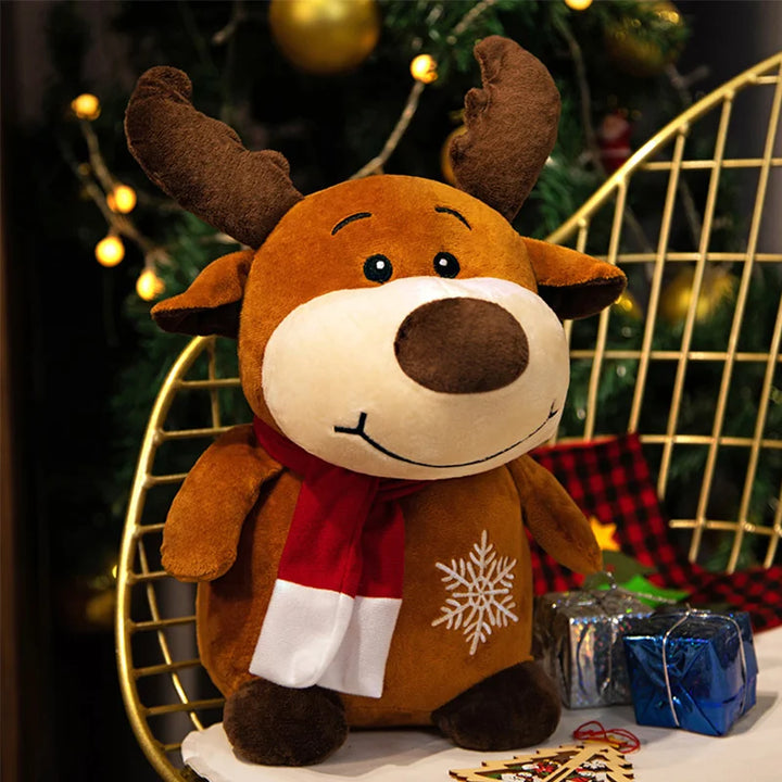 Cute Santa Claus Plush Toy and Snowman Plush Toy for kids