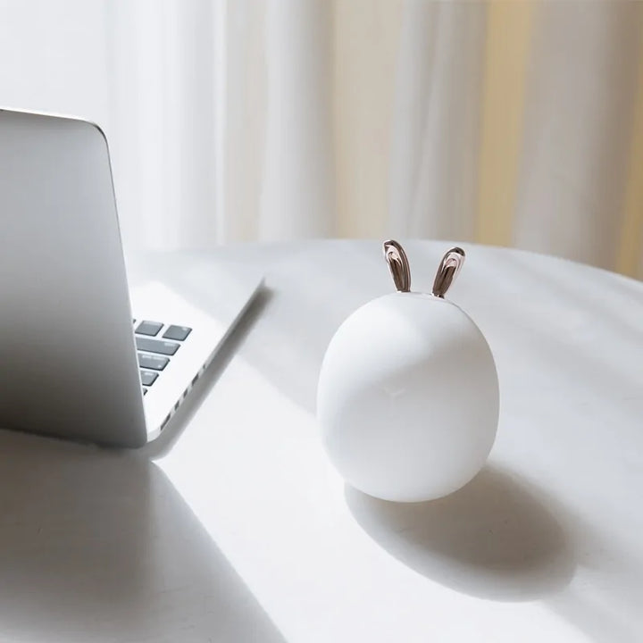 Cute Silicone Night Light with adjustable brightness for kids