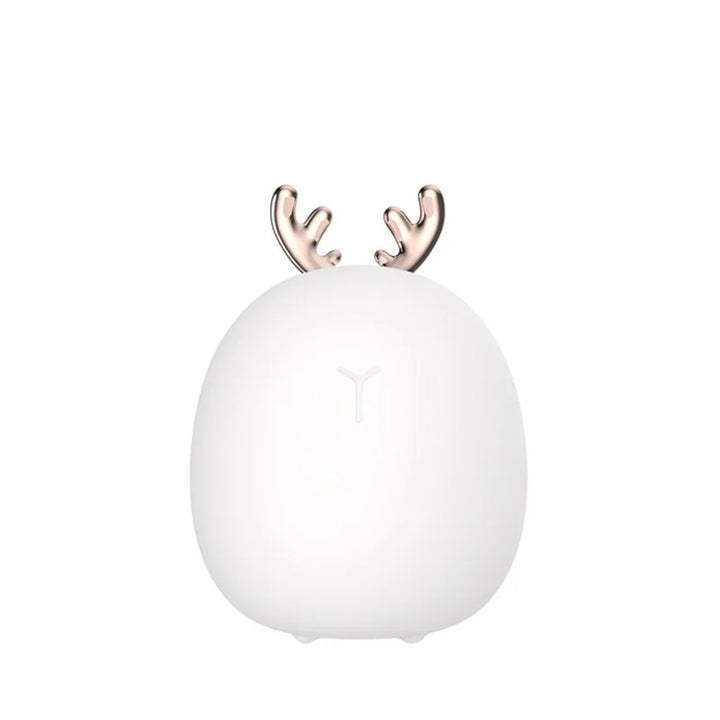 Cute Silicone Night Light with adjustable brightness for kids