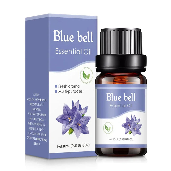 Essential Oils for Diffuser in elegant glass bottle