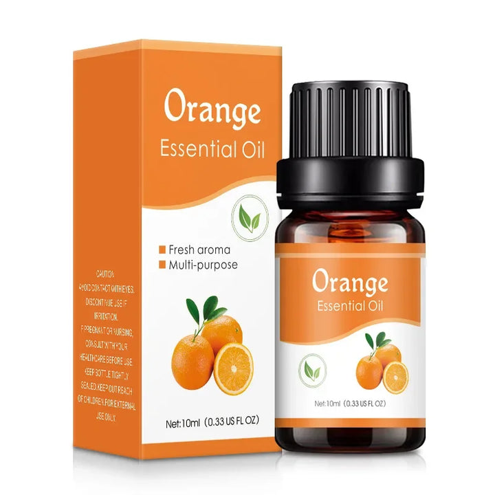 Essential Oils for Diffuser in elegant glass bottle