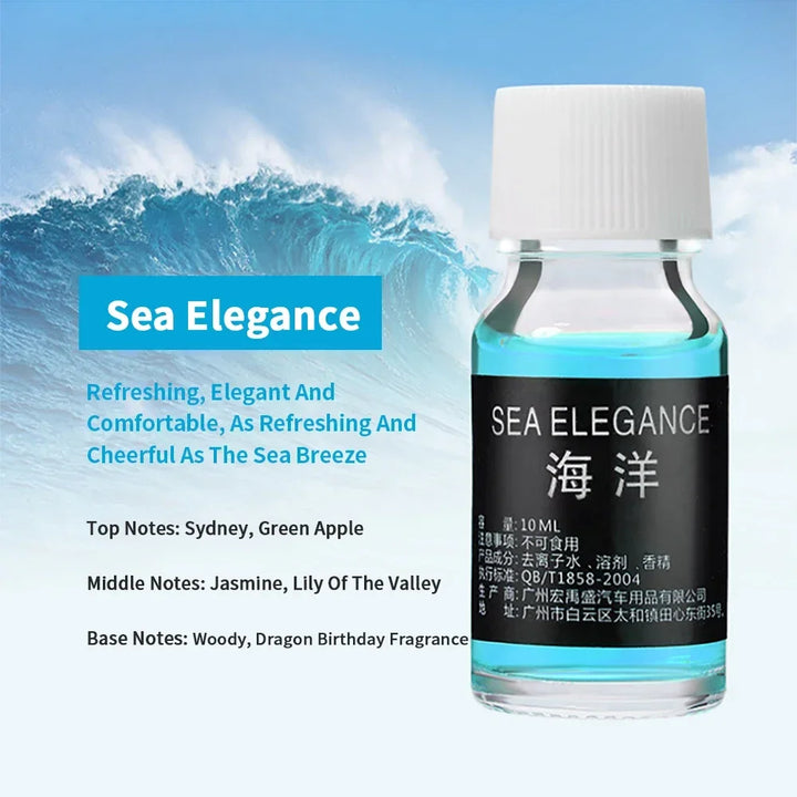 Essential Oils for Diffuser in elegant glass bottle