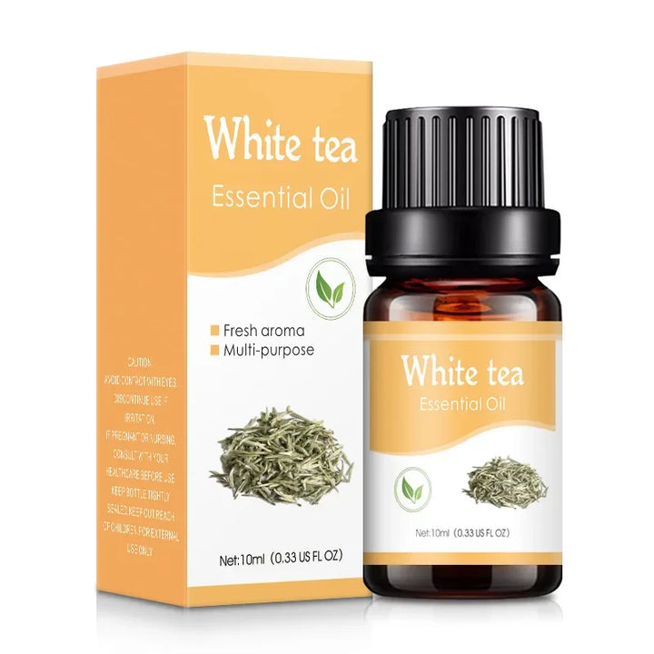 Essential Oils for Diffuser in elegant glass bottle