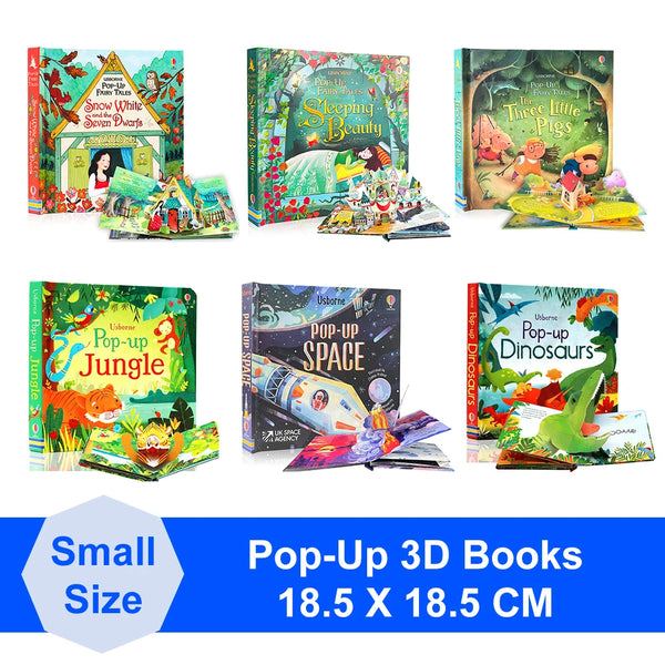 3D bedtime story books with Montessori features
