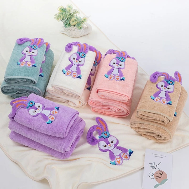 Luxury Towel Set with microfiber bath towel design