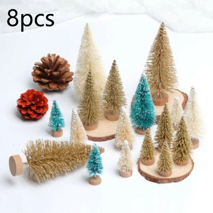 Realistic Artificial Tree mini Christmas tree with snowy look