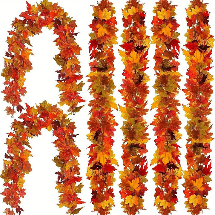 Lavender shop  Orange Leaf Garland
Fall orange leaf garland
Autumn orange leaf garland
Decorative orange leaf garland