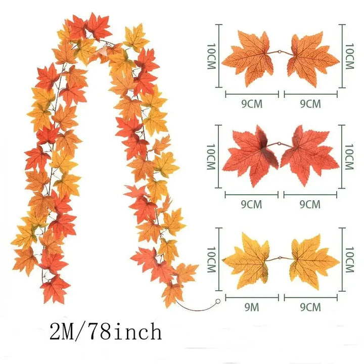 Lavender shop  Orange Leaf Garland
Orange foliage garland
Faux orange leaf garland
Orange leaf string garland