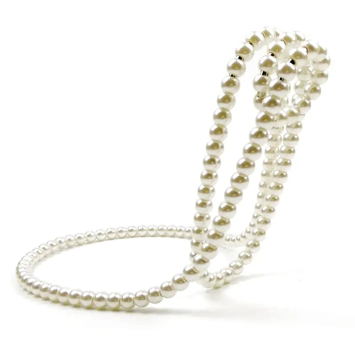 Lavender shop Pearl Necklace Wine Rack White
Wine rack with pearl accents
Jewelry-inspired wine holder
Unique pearl wine rack design