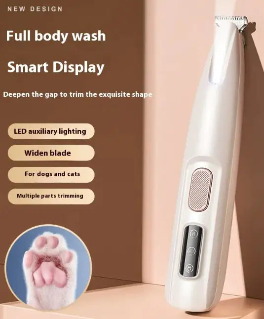 Lavender shop Pets Paw Trimmer w/LED Light White
Dog paw trimmer with light
Cat paw trimmer with LED light
LED light pet nail trimmer
