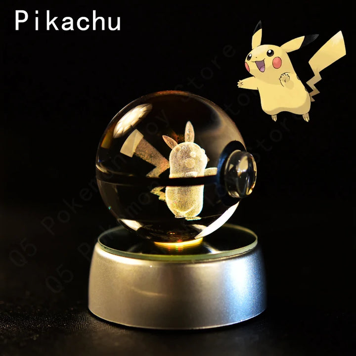 Lavender shop Pokemon 3D Crystal Ball Gift Set
Light-up Pokémon 3D crystal ball
Unique Pokémon gift set
3D engraved Pokémon crystal