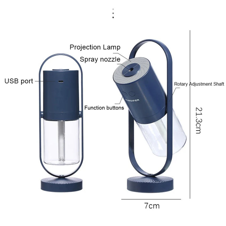 Portable Air Humidifier with LED night light and mist output