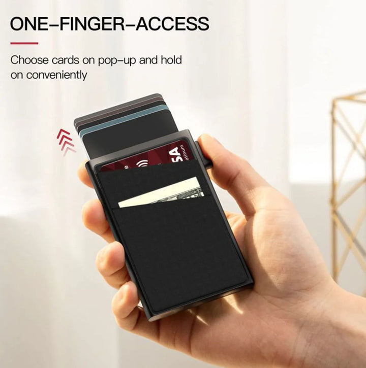 Lavender shop Simple Ultra-thin Protective Wallet Card Sleeve Black
Wallet card sleeve for protection
Thin protective card sleeve
Wallet sleeve for credit cards