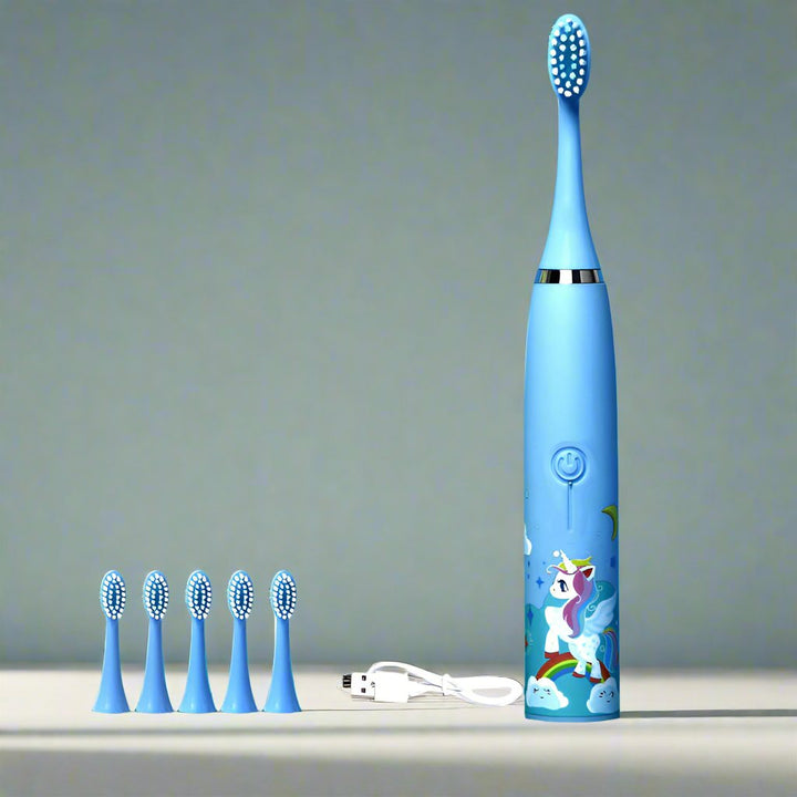 Lavender shop Smart Sonic Electric Toothbrush for Children Cyan
Sonic toothbrush with smart features
Bluetooth children’s electric toothbrush
Interactive toothbrush for kids