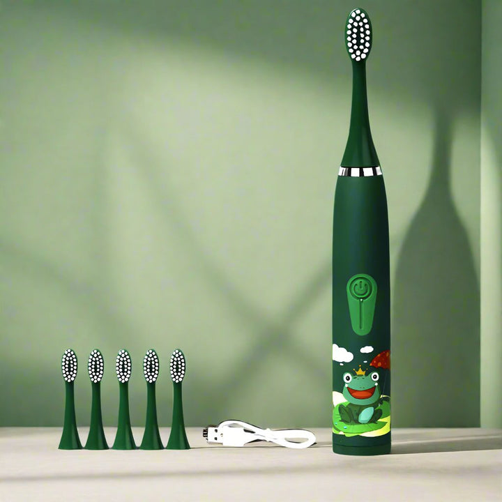Lavender shop Smart Sonic Electric Toothbrush for Children Green
Smart electric toothbrush for toddlers
Travel-friendly sonic toothbrush for kids
Sonic toothbrush with fun characters