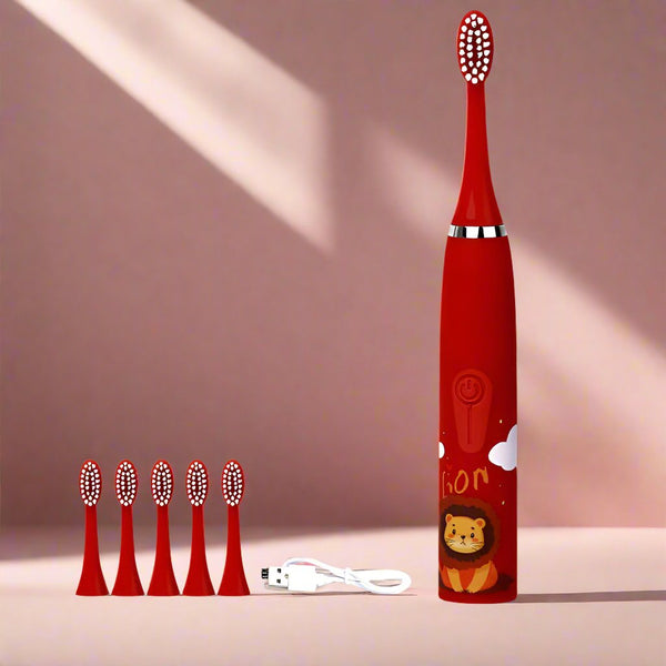 Lavender shop Smart Sonic Electric Toothbrush for Children Red
Children's sonic electric toothbrush
Kid-friendly sonic toothbrush
Rechargeable electric toothbrush for kids