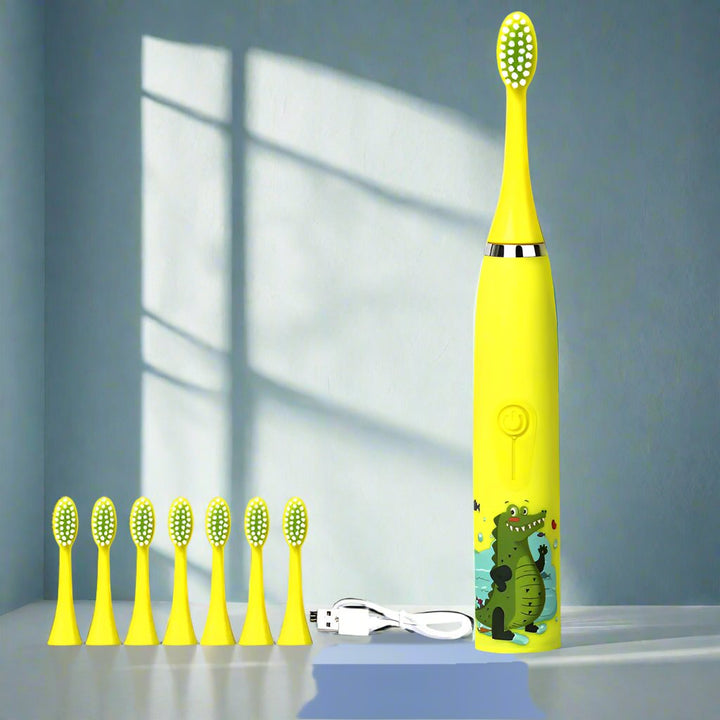 Lavender shop Smart Sonic Electric Toothbrush for Children Yellow
Sonic toothbrush with timer for children
Colorful electric toothbrush for kids
Gentle sonic toothbrush for sensitive teeth