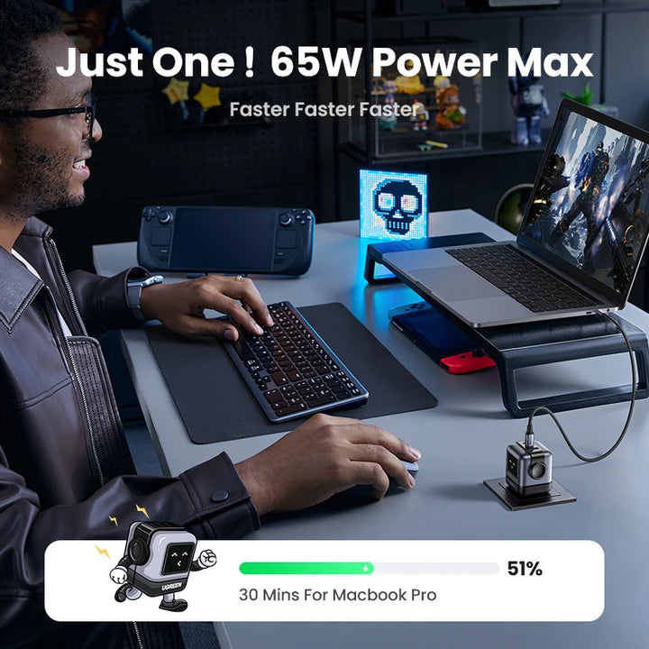 Lavender shop Ugreen Nexcode Robot Fast Charger Blue
Smart robot fast charger
Ugreen Nexcode charging dock
Robot vacuum fast charging station