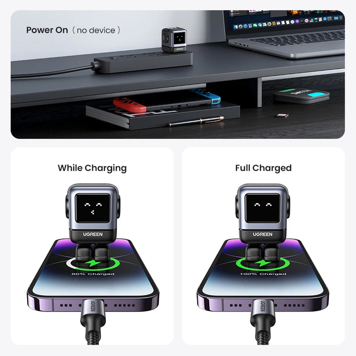 Lavender shop Ugreen Nexcode Robot Fast Charger Blue Pink
High-performance robot fast charger
Reliable Ugreen robot charger
Nexcode charging base for robots