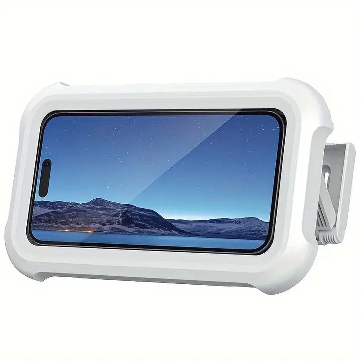 Lavender shop Waterproof Shower Phone Holder White
Phone holder with waterproof cover
Water-resistant shower phone mount
Bathroom phone holder with waterproof case