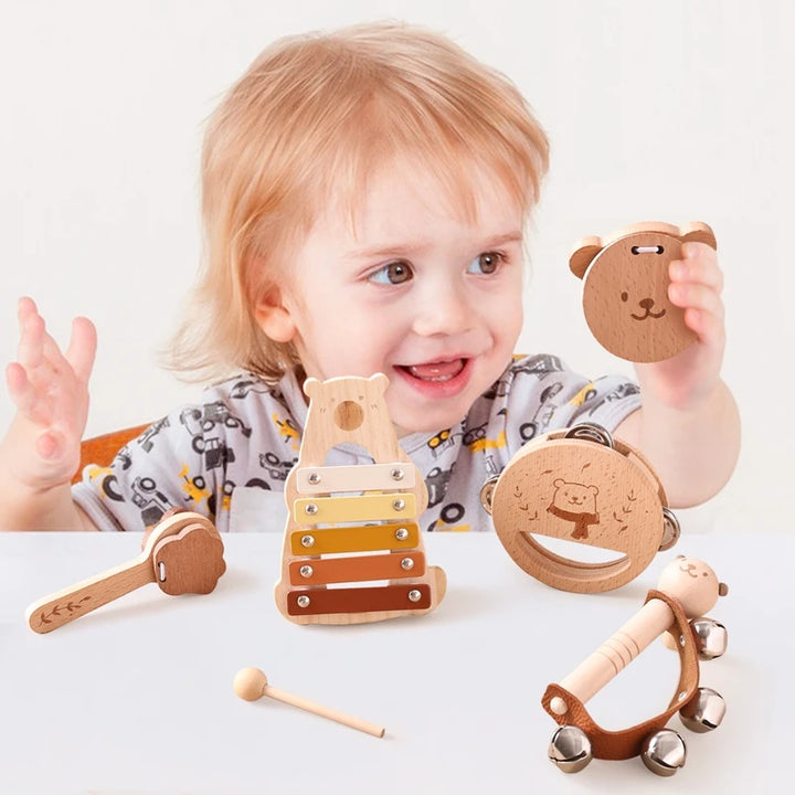 Lavender shop Wooden Montessori Musical Instruments
Montessori music education tools
Wooden musical sets for kids
Developmental musical instruments