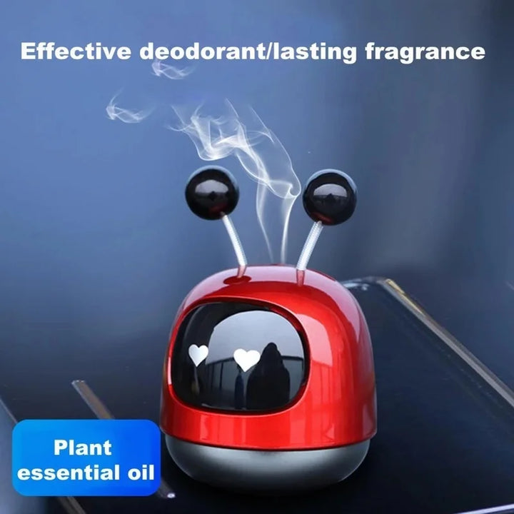 Mini Car Diffuser in robot shape with pleasant aroma for car