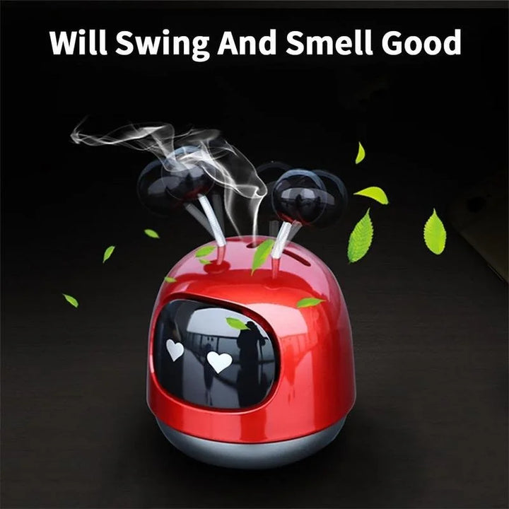 Mini Car Diffuser in robot shape with pleasant aroma for car