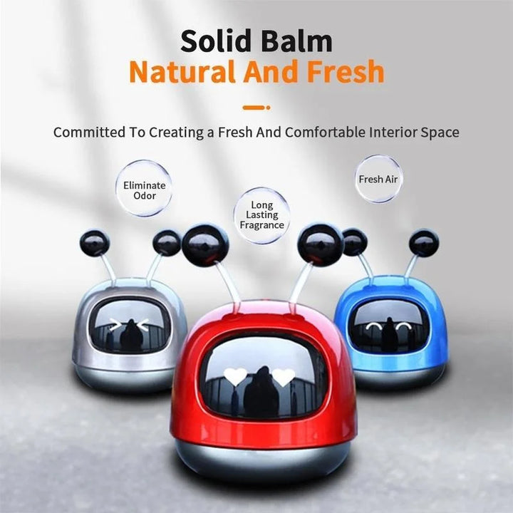 Mini Car Diffuser in robot shape with pleasant aroma for car