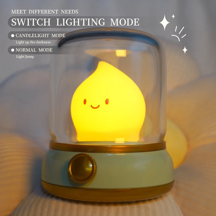 Cute night light LED candle light
Desk night lamp with dimmer
Compact desktop night lamp
Modern night lamp for desk