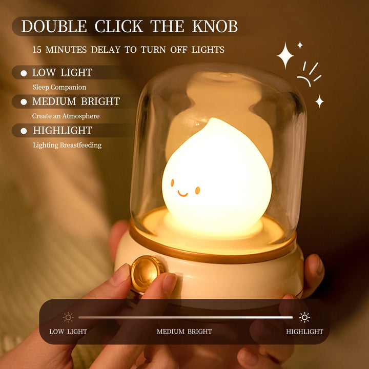 Eco-friendly light lamp Bedroom night light
Smart night lamp for desk
Soft light desktop lamp
Desk night lamp with LED light