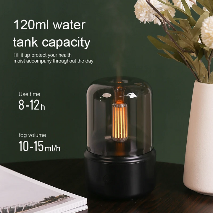 Portable Air Humidifier with LED light and nightlight function