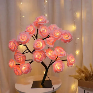 Rose LED Lamp Crystal