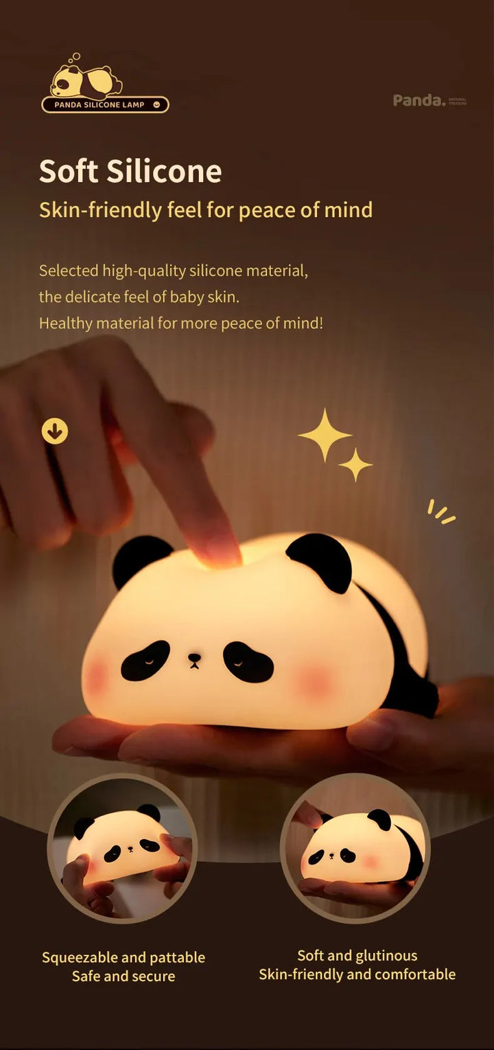 LED Night Light panda design for children's room