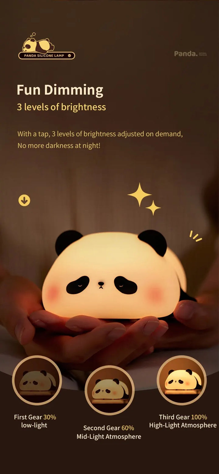 LED Night Light panda design for children's room