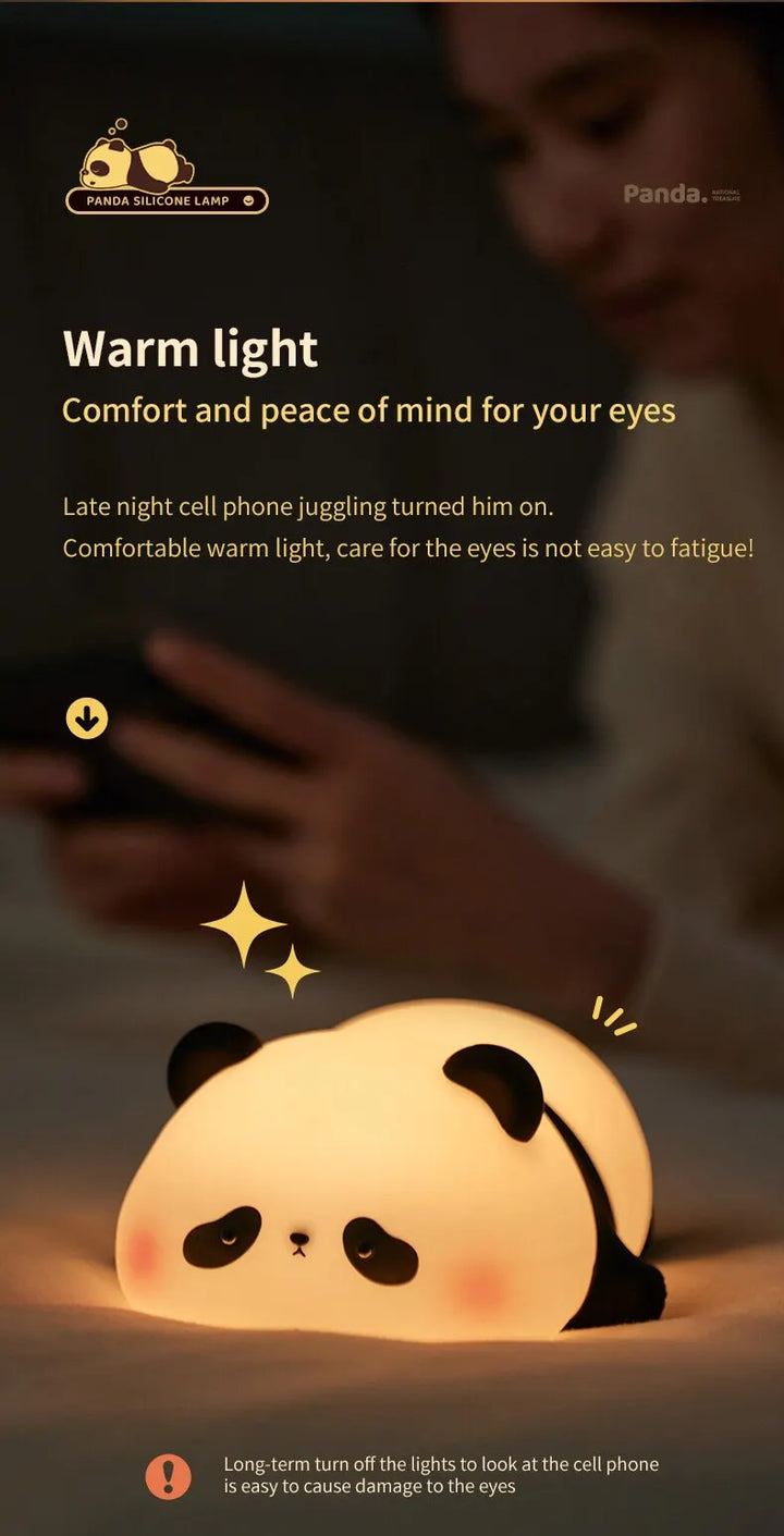 LED Night Light panda design for children's room