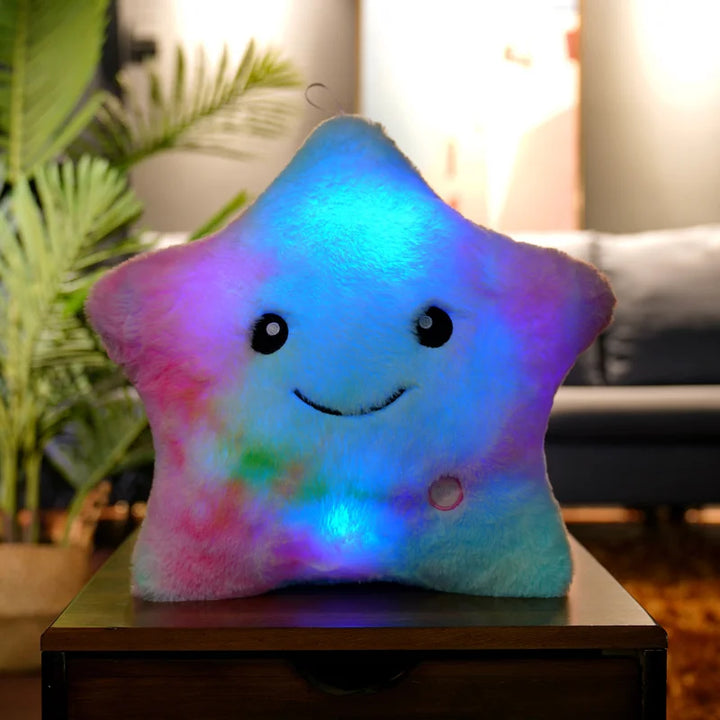 Comforting Night Light Safe for Kids
Night glow colorful stars
Decorative glowing star lights
Soft LED star glow lights